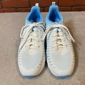 RomenSi Womens Air Athletic Running Sneakers Blue‎ White Size Eur 40 Us 9